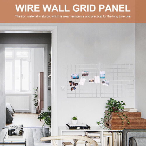 Wire Wall Grid Photo Display Panel 24x36 inches 2