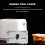 Couvercle de grille-pain en acier inoxydable 2 tranches 6