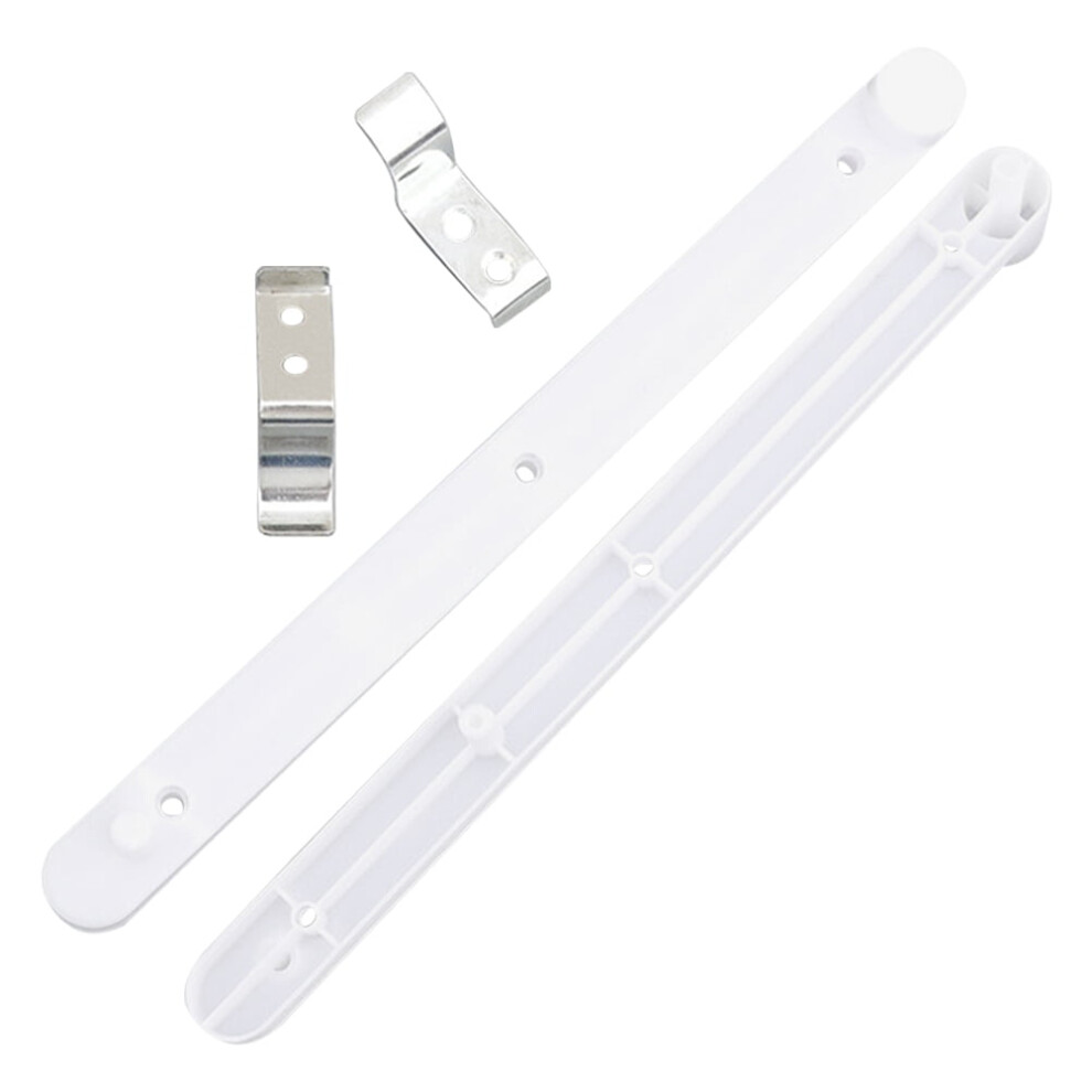 Kitchen Cabinet Side Track For Bookcases White Plastic Full 928028782688