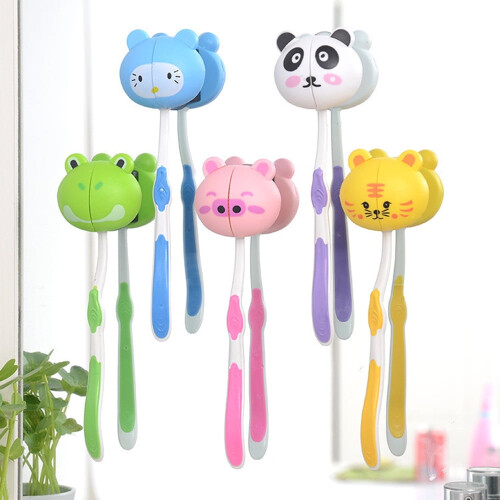 Toothbrush Stand Holder with Suction Cup 4 Pack 1