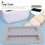 Conjunto de 2 peças de capa protetora de silicone para torradeira, cinza e preta. 4
