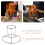 Stainless Steel Turkey Roasting Rack Portable 3