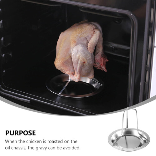 Barbecue Roasting Pan for Chicken, 1 Rack 1