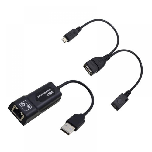Πολύ βολικός προσαρμογέας Ethernet LAN για FIRE TV3 ή STICK GEN2, κιτ προσαρμογέα Ethernet USB σε LAN,