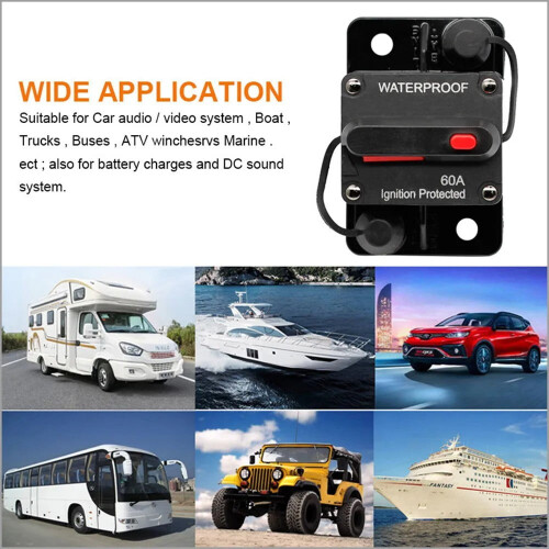 Αδιάβροχος διακόπτης αυτοκινήτου 30-300A 12V-24V DC 1