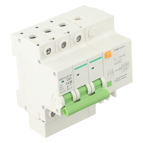 Fehlerstromschutzschalter 3P63A400V 1