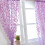 Purple Sheer Curtains 84 in Long 1 Panel Light Filtering 7