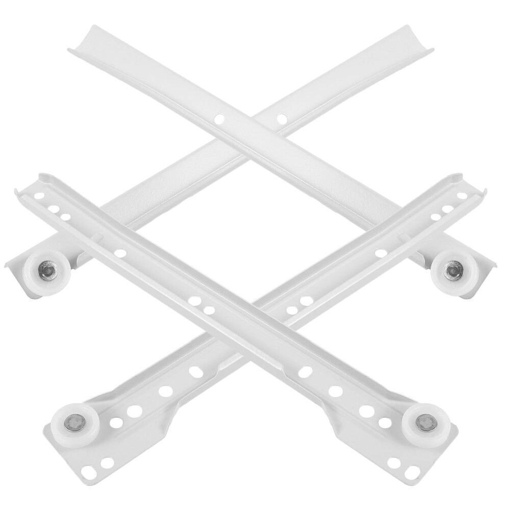 Drawer Slides Heavy Duty Undermount 2-Pack White 928028782275