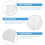 Bathtub shower screen transparent decorative lining 5