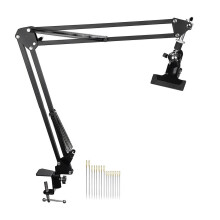Metalbroderiringstativ, justerbar, foldbar med 16