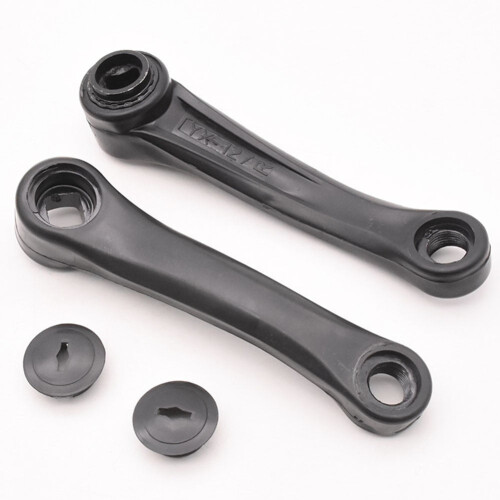 E-Bike Crankset with Pedals and Bracket