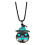 Halloween necklace with pumpkin ghost face 2.7x3.5 cm 2