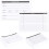 Client Profile Cards White 6 x 4 Inches 100 Pack 1