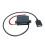 Convertidor USB DC-DC de 12V/24V a 5V3A Cargador para coche 2