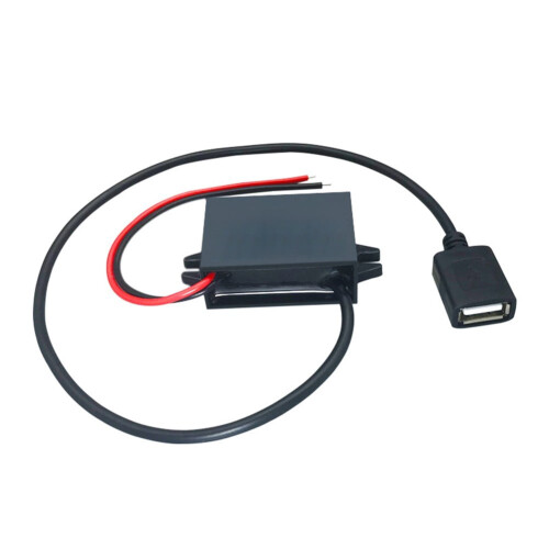 Convertidor USB DC-DC de 12V/24V a 5V3A Cargador para coche 1