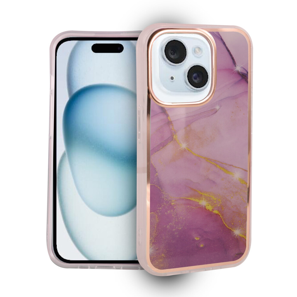 Iphone 15 Case Marble Shockproof Slim Tpu Cover 9306268648987