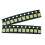 Bande de rétroéclairage LED Mosiee2835SMD 1W 6V 4