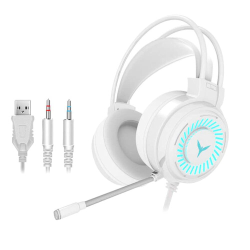 Gaming Headset with Noise-Cancelling Mic, 4D Surround, Soft