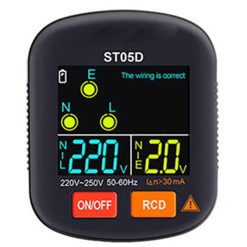 Stopcontacttester spannings- en aardingsdetector 2