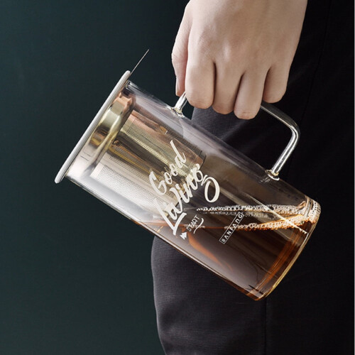 Colino da tè in acciaio inox con manico (2 pezzi) 2