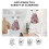 Kirby hand towels coral velvet with Velcro loop2-pack 3