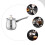 Chauffe-cafetière turque en acier inoxydable 200 ml 2