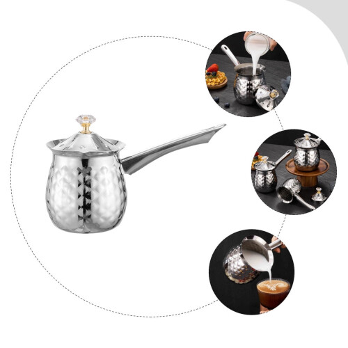 Chauffe-cafetière turque en acier inoxydable 200 ml 1
