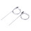 Meat Thermometer Probe Stainless Steel 39 Inch 2 Pack 1
