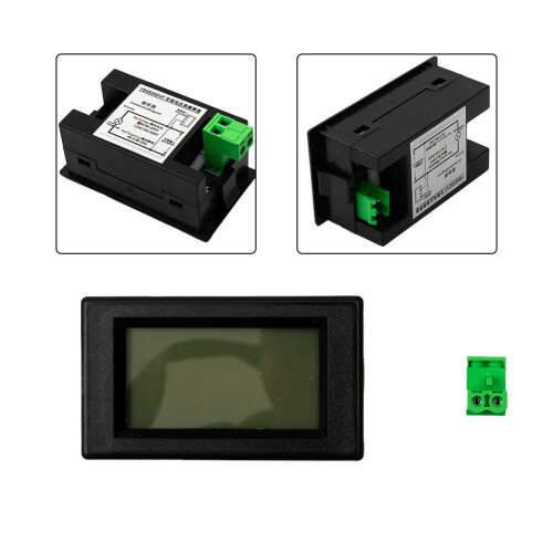 AC LCD digitális voltmérő frekvenciamonitor 300V 2