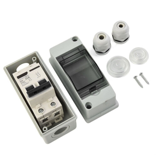 Solar-PV-Kombinationsbox AC400V63A mit Anschlussdose 1