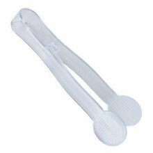 Pinces à glaçons Hanna K Signature en plastique transparent, 15 cm (lot de 2)