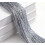 Sequin Door Curtain Silver 39x79 Inch 1