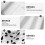 Handdoeken met dalmatiërprint, koraalfluweel, 2-pack 6