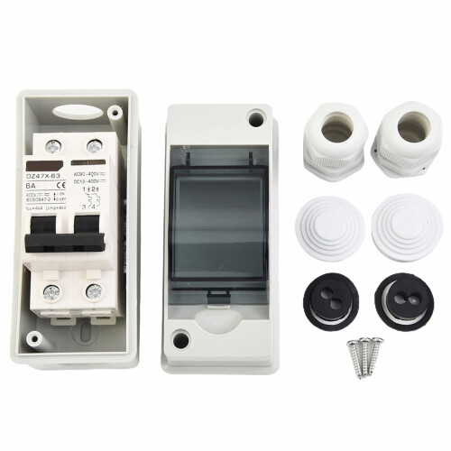 Solar-PV-Kombinationsbox AC400V6A mit Anschlussdose 1