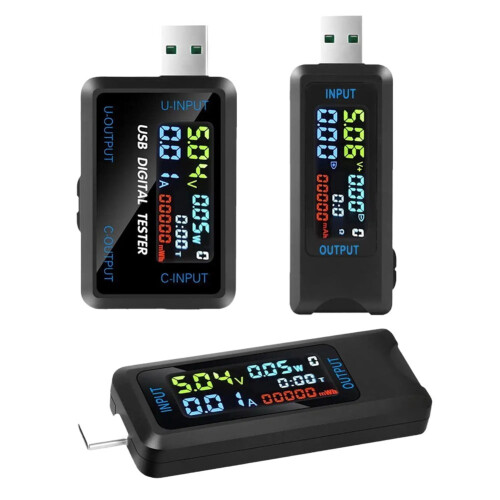 Digitale spannings- en stroommeter met Type-C USB-voedingstester 2