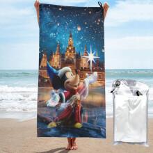Osuška do kúpeľa Mickey Mouse z mikrovlákna 27,5 x 55 palcov