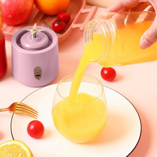 Kayannuo draagbare blender, USB oplaadbaar, 6 messen