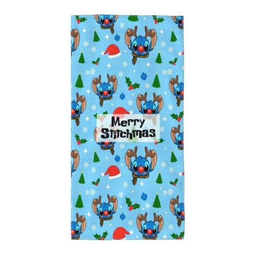 Stitch handdukar för badrum mjuka absorberande 2-pack 1