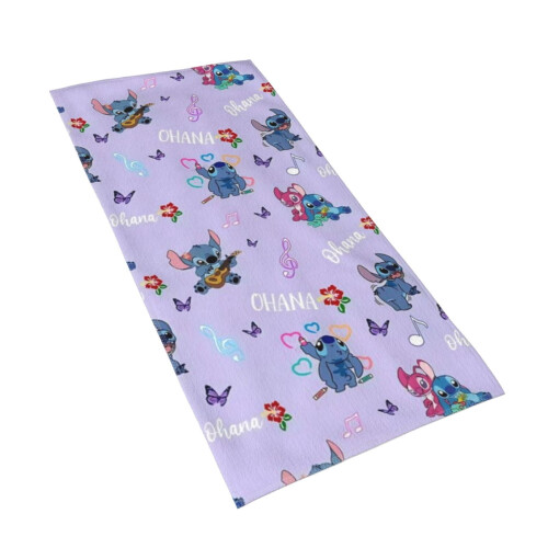 Mäkké savé utierky Stitch do kúpeľne, 2 ks 2