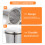 Infuseur à thé en acier inoxydable (2 pièces) 6