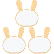 Desktop Mirror Wooden Vanity Makeup Mirror 3 Pack