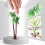 Eease14Pcs Miniature Tree Model Bonsai DIY Craft Decor Gift 6