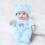 Reborn Doll Soft Rubber20cm with Pacifier and Bib 1