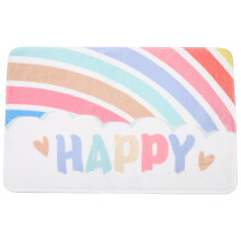 Regenboog antislip badmat 60x40cm