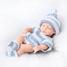 Rebornpop voor peuters, 18 cm, zacht rubber