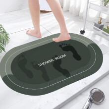 Alfombra de baño Black Friday antideslizante, de secado rápido y lavable (1 unidad)