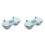 Steamed Egg Bowl Microwave Egg Cooker 2 Pc 1