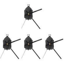 Kit de mecanismo de relógio de parede com ponteiros e motor a bateria.