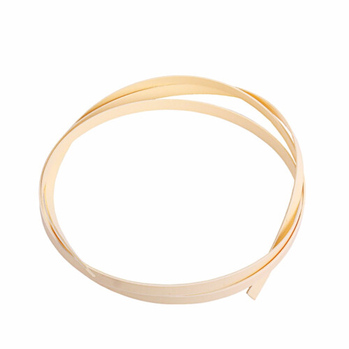 Guitarbinding beige plastik strips 10m