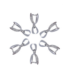 Metalen knijpclipjes voor kralen voor het maken van sieraden, 100 stuks.